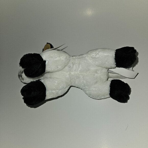 Wildlife Adventures Cow Bean Bag Plush 8" Long Stuffed Animal Toy Evergreen wTAG - Picture 7 of 11